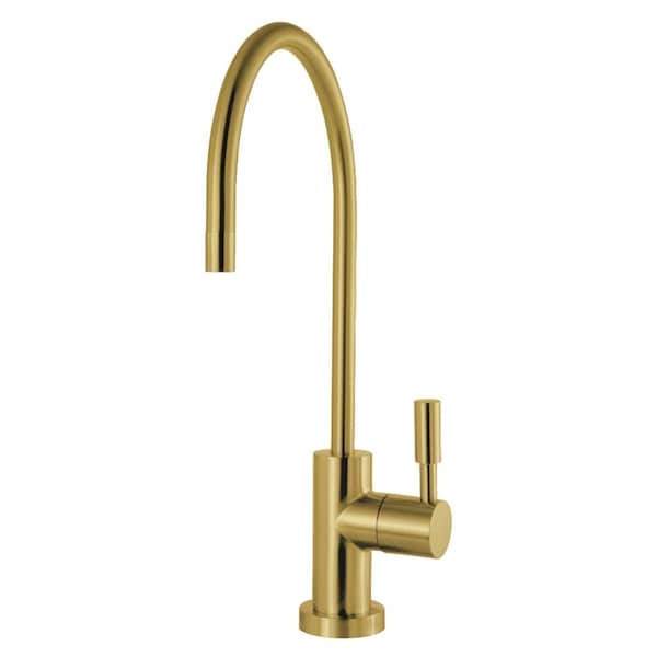 Kingston Brass KSAG8197DL Reverse Osmosis System Filtration Water Air Gap Faucet, Brushed Brass KSAG8197DL - main